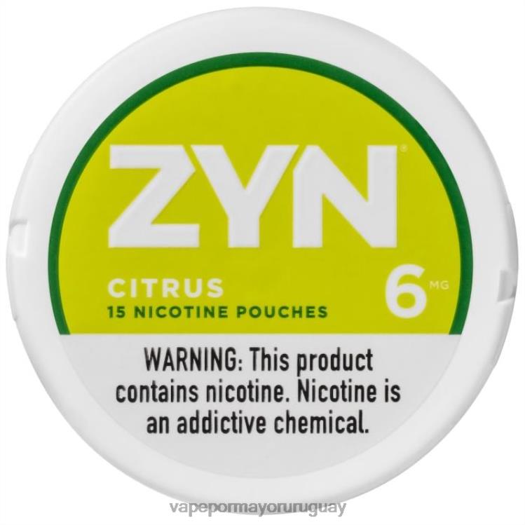 F6J4N17 - Vape Uruguay precio ZYN agrios bolsa de nicotina 6 mg