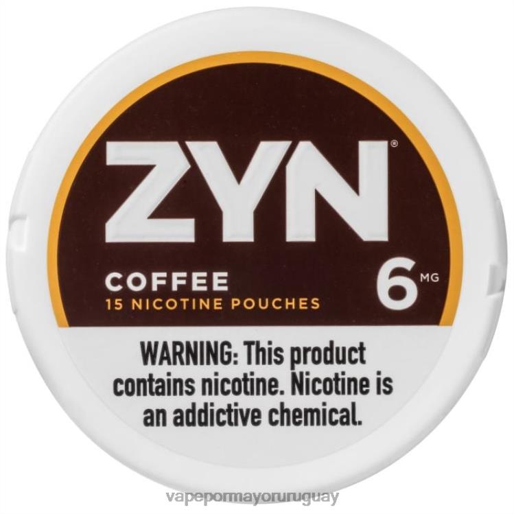 F6J4N22 - Vaper sin nicotina ZYN café bolsa de nicotina 6 mg