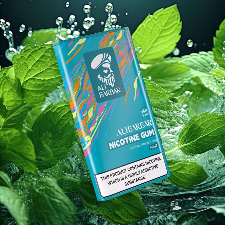 Vape Uruguay Mercado Libre - Alibarbar chicle de nicotina menta HL0R483