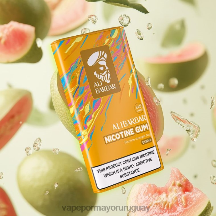 Vape Uruguay Precio - Alibarbar chicle de nicotina guayaba HL0R482