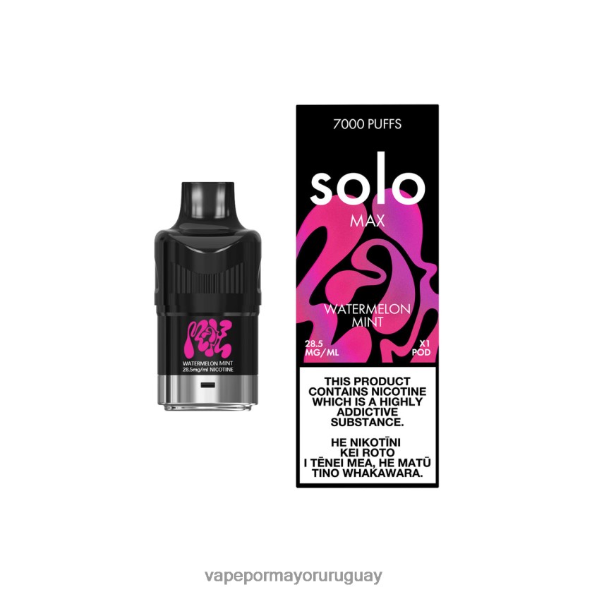 Liquido Vape Uruguay - Solo MAX vaina sandia menta TTNLDJ86