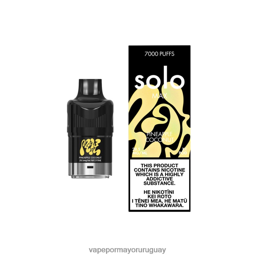 Vaper Sin Nicotina - Solo MAX vaina coco piña TTNLDJ75