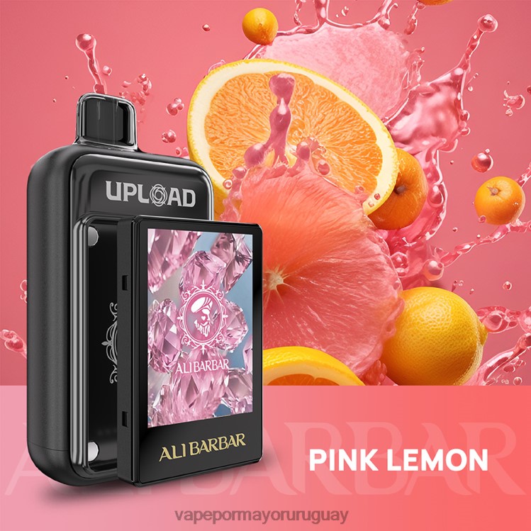 Vaper Sin Nicotina - Alibarbar subir V46X6118 limon rosa