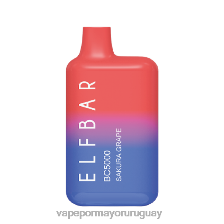 F6J4N307 - Vape Uruguay precio ELFBAR BC5000 uva sakura